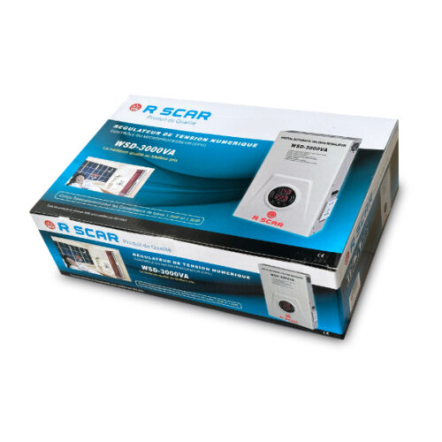 R SCAR REGULATEUR DE TENSION MURALE WSD-3000VA / 3KVA – Image 5