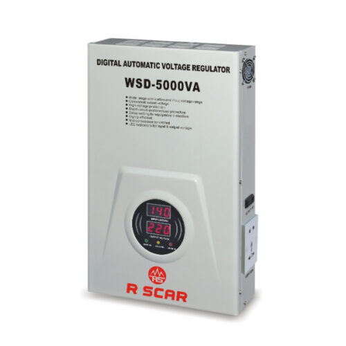 R SCAR REGULATEUR DE TENSION MURALE WSD-5000VA / 5KVA
