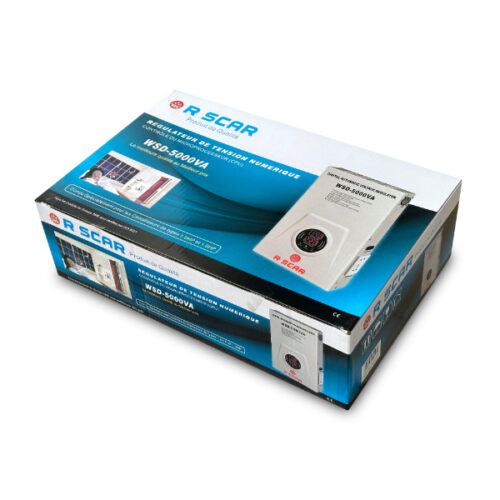 R SCAR REGULATEUR DE TENSION MURALE WSD-5000VA / 5KVA – Image 5
