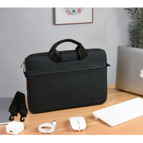 SHENGBEIER SAC ORDINATEUR PORTABLE 836 15" NOIR/ GRIS – Image 3