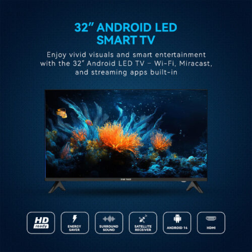 Alternative view of Téléviseur Star Track Smart TV 32" ST-32D-MT2200-SMART