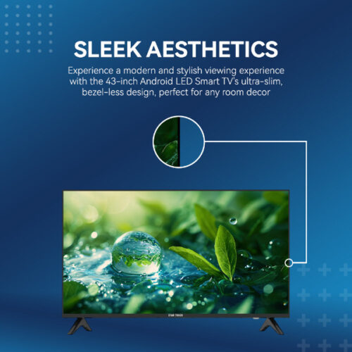 Téléviseur Star Track Smart TV 43" ST-43D-AZ2200-SMART – Image 5