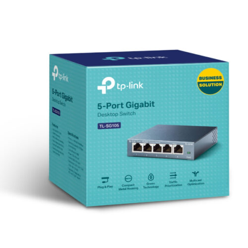 TP-LINK SWITCH 5 PORTS GIGABIT TL-SG105 – Image 5