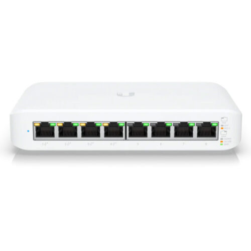 Alternative view of Ubiquiti Switch Lite 8 PoE (USW-Lite-8-PoE) Switch 8 ports Gigabit