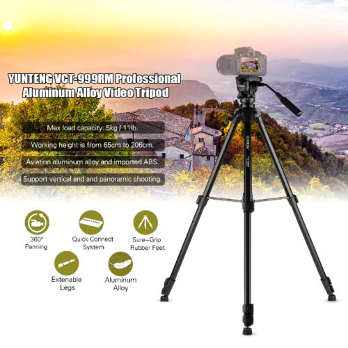YUNTENG TRIPIED CAMERA VCT-999 – Image 3