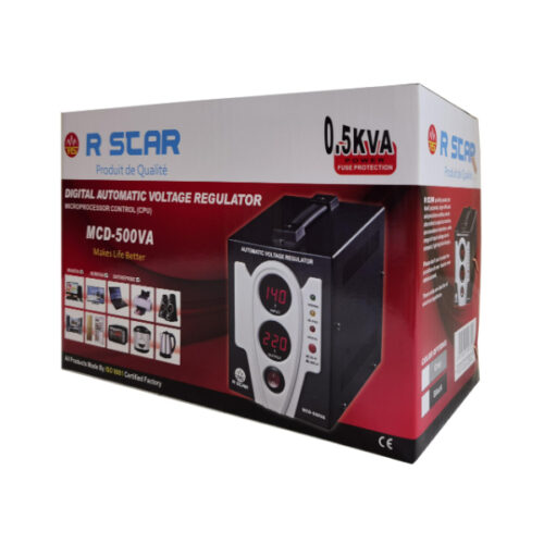 R SCAR REGULATEUR DE TENSION MCD-500VA – Image 3