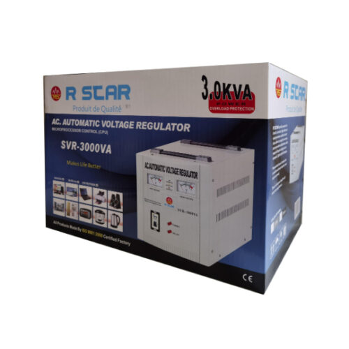 R SCAR REGULATEUR DE TENSION SVR-3000VA / 3KVA – Image 3