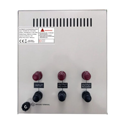 Alternative view of R SCAR REGULATEUR DE TENSION SVR-3000VA / 3KVA