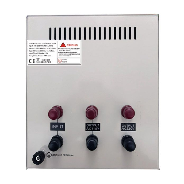 R SCAR REGULATEUR DE TENSION SVR-3000VA / 3KVA – Image 2